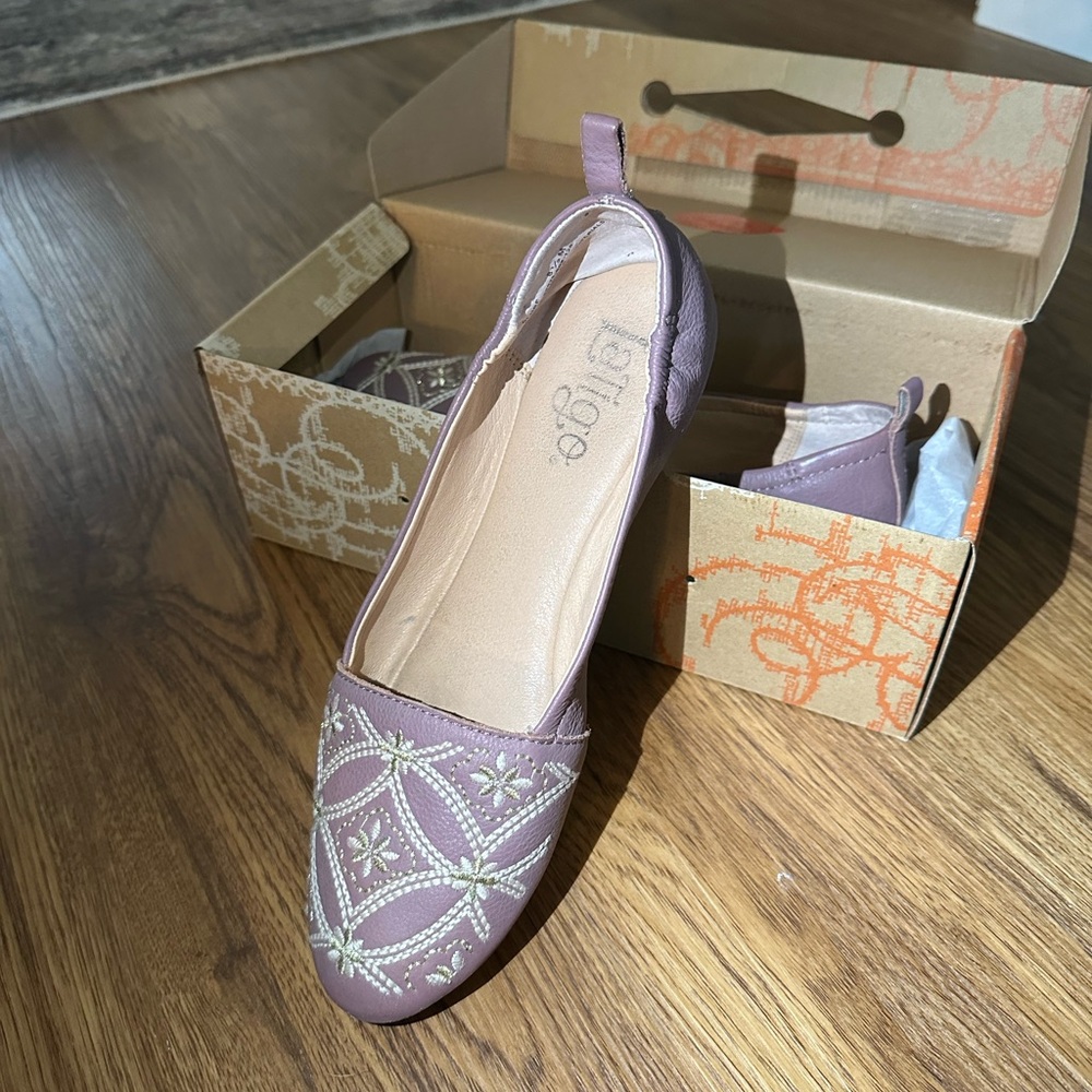 Purple Latigo shoes